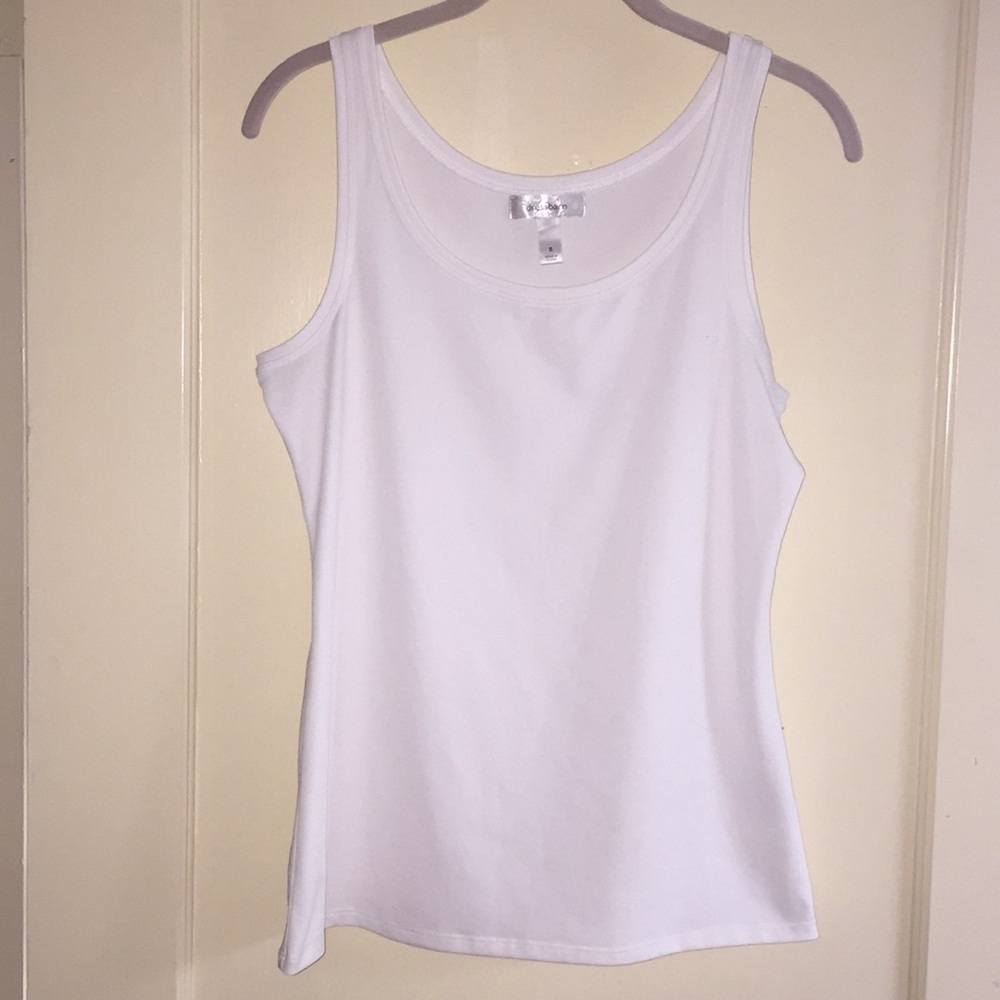 White tank top